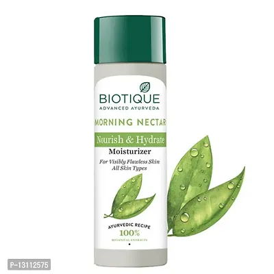 Biotique Morning Nectar Nourish  Hydrate Moisturizer (120ml)