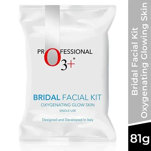 O3+ Bridal Facial Kit For Radiant Glowing Skin (Single Use) - Suitable For All Skin Types - Multipack