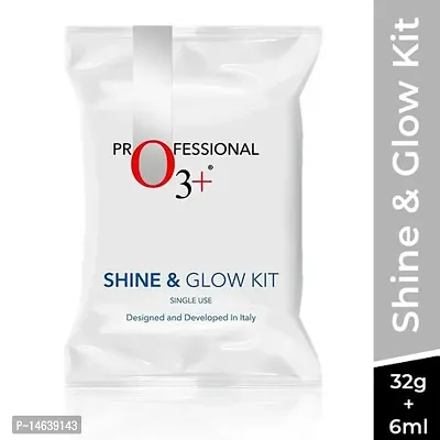 O3+ Shine  Glow Facial Kit For Instant Glow (32gm+6ml)