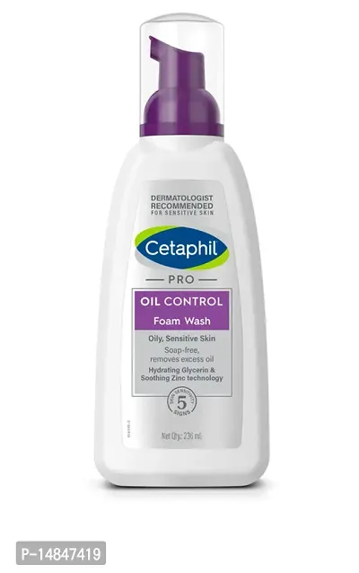 Cetaphil Pro Oil Control Foam Face Wash For Acne  Oily Prone Skin (236ml)-thumb0