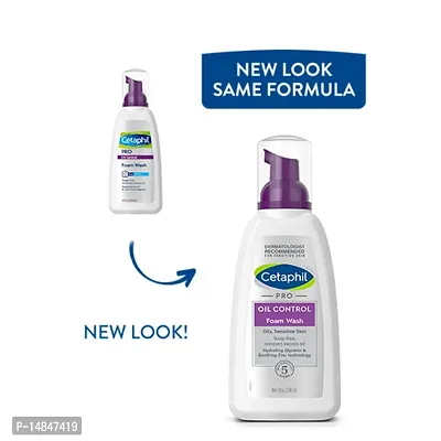 Cetaphil Pro Oil Control Foam Face Wash For Acne  Oily Prone Skin (236ml)-thumb2