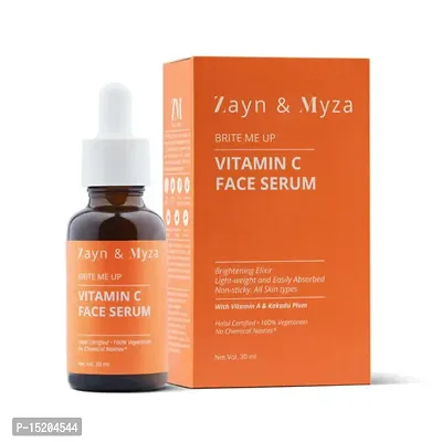ZM Zayn  Myza Vitamin C Face Serum Brighten Dull Skin for Men  Women (30ml)-thumb0