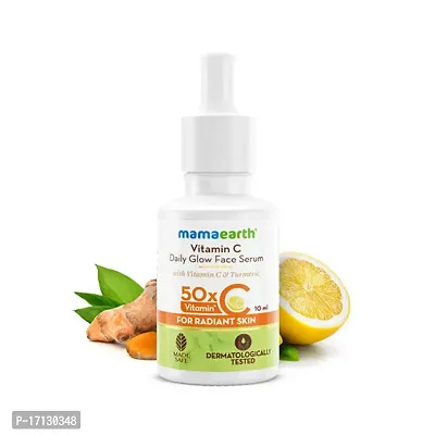 Mamaearth Vitamin C Daily Glow Face Serum (10ml)-thumb0