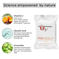 O3+ Bridal Facial Kit Vitamin C Glowing Skin (67gm+69ml) +O3+ Shine  Glow Facial Kit For Instant Glow (32gm+6ml) Pack of 2-thumb2