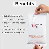 O3+ Bridal Facial Kit Vitamin C Glowing Skin (67gm+69ml) +O3+ Shine  Glow Facial Kit For Instant Glow (32gm+6ml) Pack of 2-thumb1
