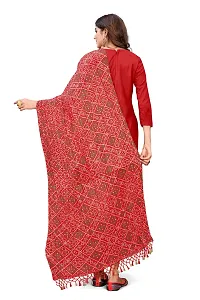 Blue Color Poly Georgette Dupatta-thumb3