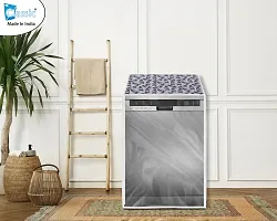 Classic Dishwasher Cover Suitable for Whirlpool of 12, 13, 14, 15 Place Setting (63X63X81CMS, Black & White)-thumb2