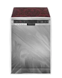 Classic Dishwasher Cover Suitable for LG of 12, 13, 14, 15 Place Setting (63X63X81CMS, Red Flower)-thumb4