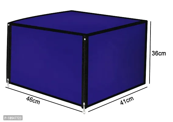 Classic Microwave Oven Cover Suitable for All Major Brands for Size 41X51X36 CMS (Ink Blue)-thumb5