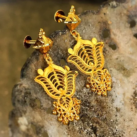 Elegant Gold Plated Earring for Women