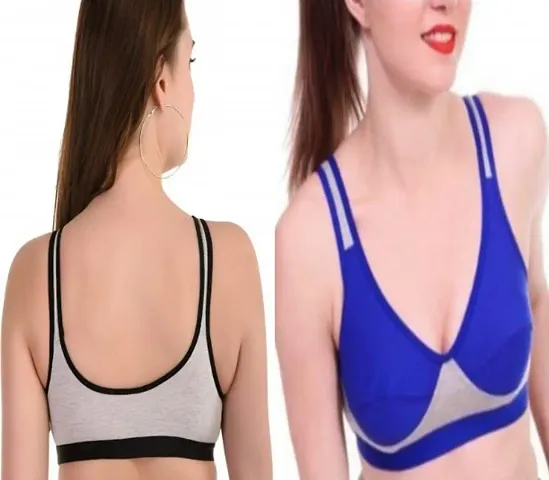 Confy Non Padded Air Bra/Sport Bra For Girls And Women
