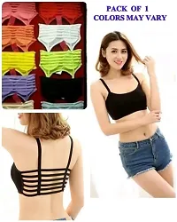 COMBO OF 5 MULTI DESIGN NON PADDED BRA-thumb4