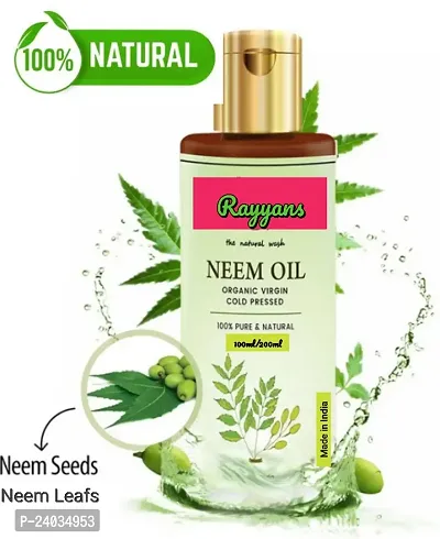 100% Pure Natural Herbal Neem Oil-thumb0