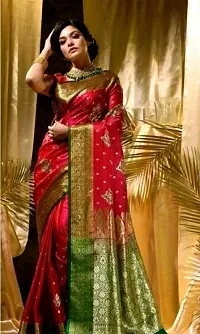 Stylish Fancy Designer Kosa Silk Saree With Blouse Piece For Women-thumb1