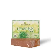 Balu Herbals Lemon Grass Soap 75G ( Pack of 3 )-thumb3