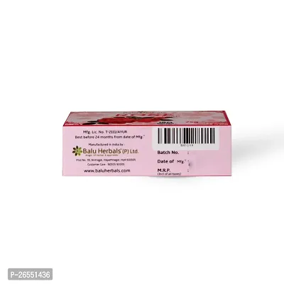 Balu Herbals  Rose Soap 75g ( Pack of 3 )-thumb4