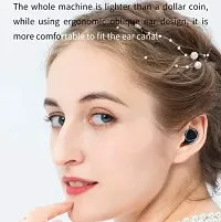 M10 TWS Bluetooth 5.1 Earphone Charging boxwireless Earbuds Stereo Sports ... Noise Cancelling middot; Black-thumb1