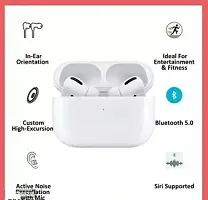 True Wireless White ProBuds Headphone Earphone With Charging Case Bluetooth Headset-thumb1