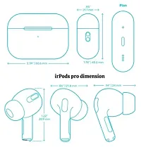 True Wireless White ProBuds Headphone Earphone With Charging Case Bluetooth Headset-thumb2