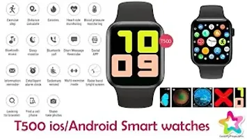 T500 Smartwatch Modern Smart Watches For Unisex-thumb1