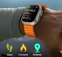 Modern Bluetooth Smartwatch With Strap For Unisex-thumb3