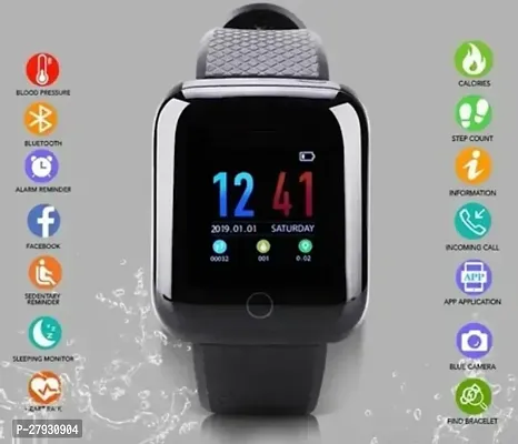 ID116 Smartwatch Health Tracking Devices Modern Smart Watches for Unisex Assorted-thumb0