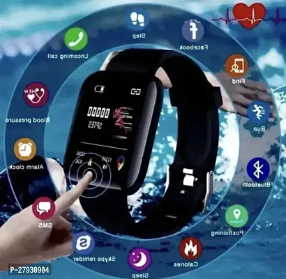 ID116 Smartwatch Health Tracking Devices Modern Smart Watches for Unisex Assorted-thumb5