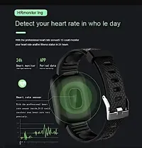 ID-116 Smartwatch for Men's Womens Boys Girls, Bluetooth Smart Fitness Band Watch with Heart Rate-thumb3