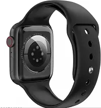 T500 Smart watch Full Screen Smart Watch Series 8 Smartwatch, Health Tracking Device, Calling Amoled Watch - Black, free size-thumb1