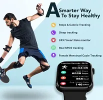 Modern Bluetooth Smartwatch With Strap For Unisex-thumb2
