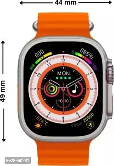 S8 Ultra 4g Android Smartwatch with Sim Cards  Wifi Cellular Connection / GPS - Orange, Free Size-thumb3