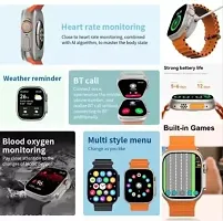 S8 Ultra 4g Android Smartwatch with Sim Cards  Wifi Cellular Connection / GPS - Orange, Free Size-thumb4