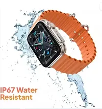 S8 Ultra Android Smart Watch 4G Sim Card 49mm Camera WiFi GPS - Orange, Free Size-thumb2