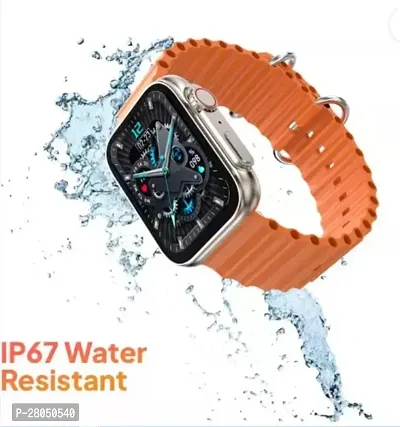 S8 Ultra Android Smart Watch 4G Sim Card 49mm Camera WiFi GPS - Orange, Free Size-thumb3