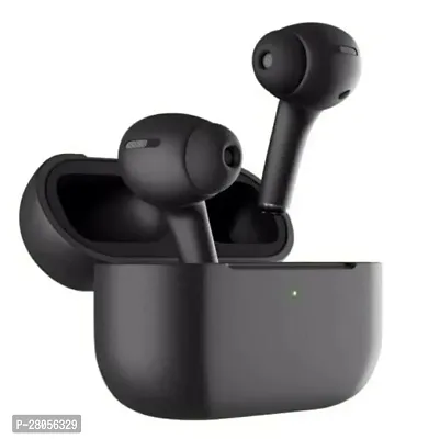AIR_ PODS PRO True Bluetooth Headset with Fast Charging Cable, Touch Control, Wireless Earbuds Stereo Sound  Noise Cancellation (Black, True Wireless)-thumb0
