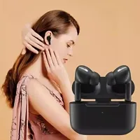 Airpods Pro (Generic) 2nd Generation Bluetooth v5.0 Full Black Noise Cancelling middot; Black-thumb1