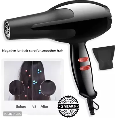 Nova NV-6130 Professional Salon Hair Dryer 2 Speed  2 Heat Setting With Concentrator Nozzle  Removable Filter|1800 Watt (Black)-thumb4