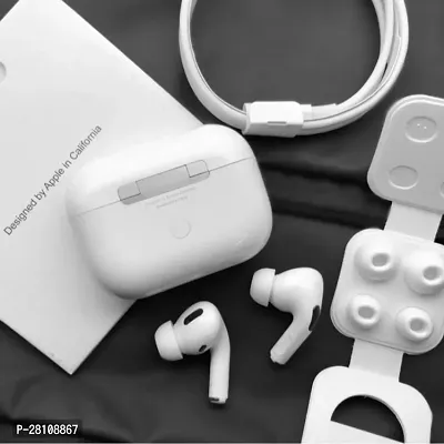 Airpods Pro with Popup window, GPS, Name change and Noise Cancellation-White,TrueWireless-thumb3