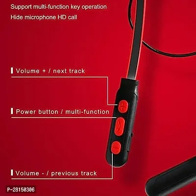 B11 Bluetooth Headphone Neckband Upto 20 Hours Playback Technology Bluetooth v5.0 With Microphone middot; Assorted, In Ear-thumb4