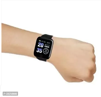 Stylish Black Smartwatch With OLED Display Fitness Tracker And Multiple Features-thumb3