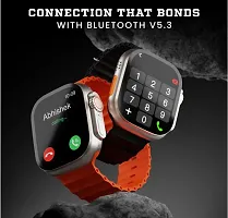 S8 Ultra Premium Smartwatch Watch S8 Ultra Latest Bluetooth Calling Series 8 AMOLED High Resolution with All Sports Features Tracker, Bluetooth, Enhanced Features and Stylish Design - Assorted-thumb1