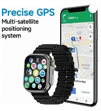 S8 Ultra Smart Watch with 4G SIM Card, Facebook, YouTube, Android, Sports Features, Bluetooth Calling(SIM Supported) Extra Band (Black)-thumb2