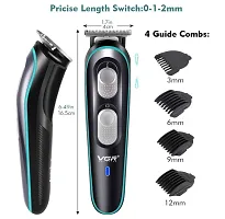 VGR V-055 Professional Cordless Rechargeable Beard Trimmer Hair Clippers for Men-thumb4