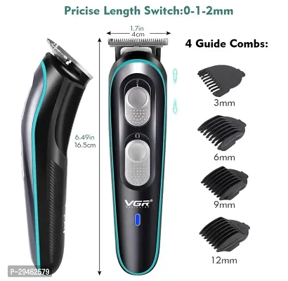 VGR V-055 Professional Cordless Rechargeable Beard Trimmer Hair Clippers for Men-thumb5