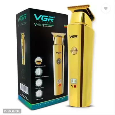 VGR V-947 Professional Trimmer 500 min Runtime 3 Length Settings  (Gold)