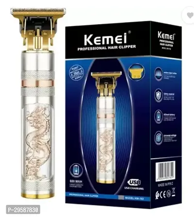 Kemei KM 762 Hair Clipper professional Trimmer 90 min Runtime 4 Length Settings  (Multicolor)