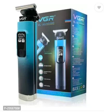 VGR VL-985 Limited Edition Professional Hair Clipper with Trimmer 200 min Runtime 3 Length Settings  (Blue)