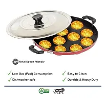 Stainless Steel Lid Non-Stick Heavy Idli Maker Tawa-thumb1