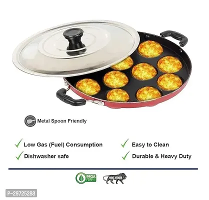 Stainless Steel Lid Non-Stick Heavy Idli Maker Tawa-thumb2