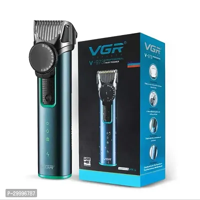 VGR SmartOne Series V-973 Fully Waterproof Trimmer 100 min Runtime, 24 Length Settings (Blue)-thumb0